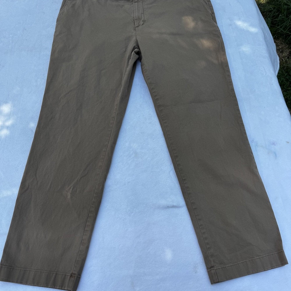Vineyard Vines Pants Mens 42x32 Brown Straight Leg Stretch Chino‎ Casual Classic